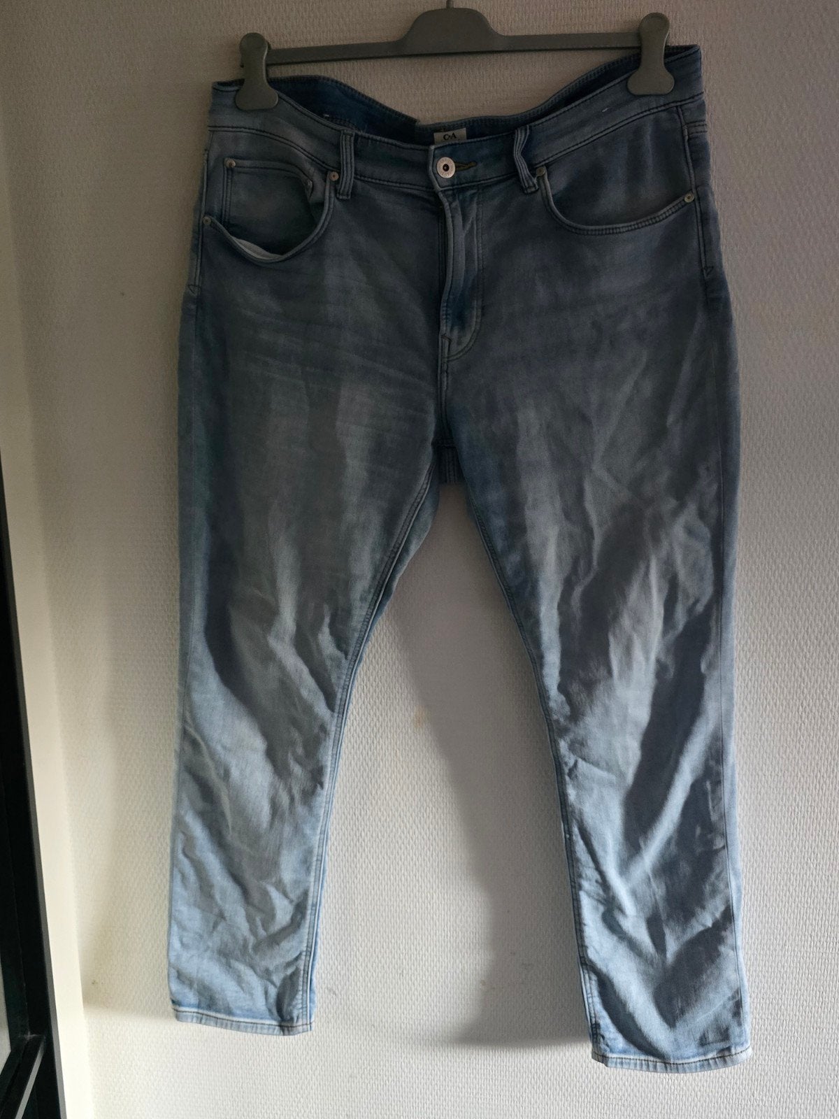 C&A Flex Jog Denim Slim Jeans W38 L30, Kleding | Heren, Spijkerbroeken en Jeans, W36 - W38 (confectie 52/54), Blauw, Gedragen