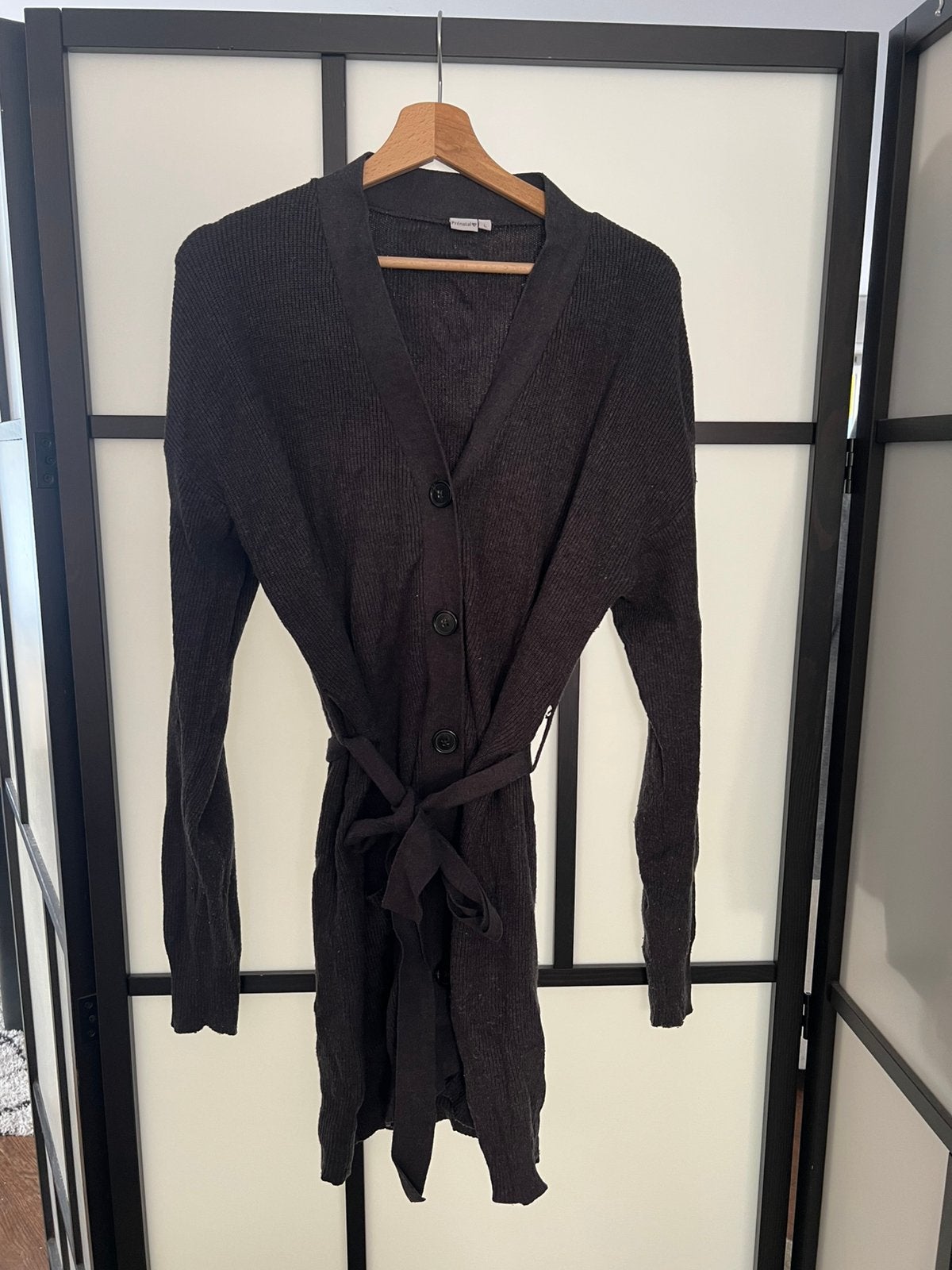 Heerlijk zacht grijs zwangerschapsvest Prénatal, maat L, Kleding | Dames, Positiekleding, Trui of Vest, Maat 42/44 (L), Ophalen of Verzenden