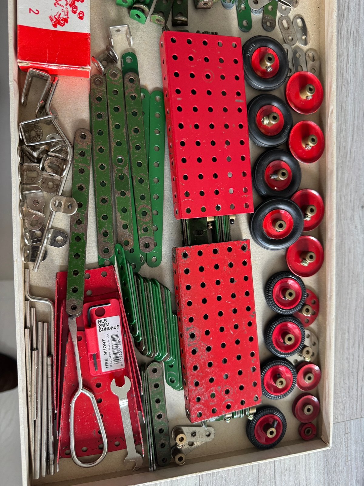 Temsi constructie bouwdoos Nr 2 jaren 70, Antiek en Kunst, Ophalen of Verzenden