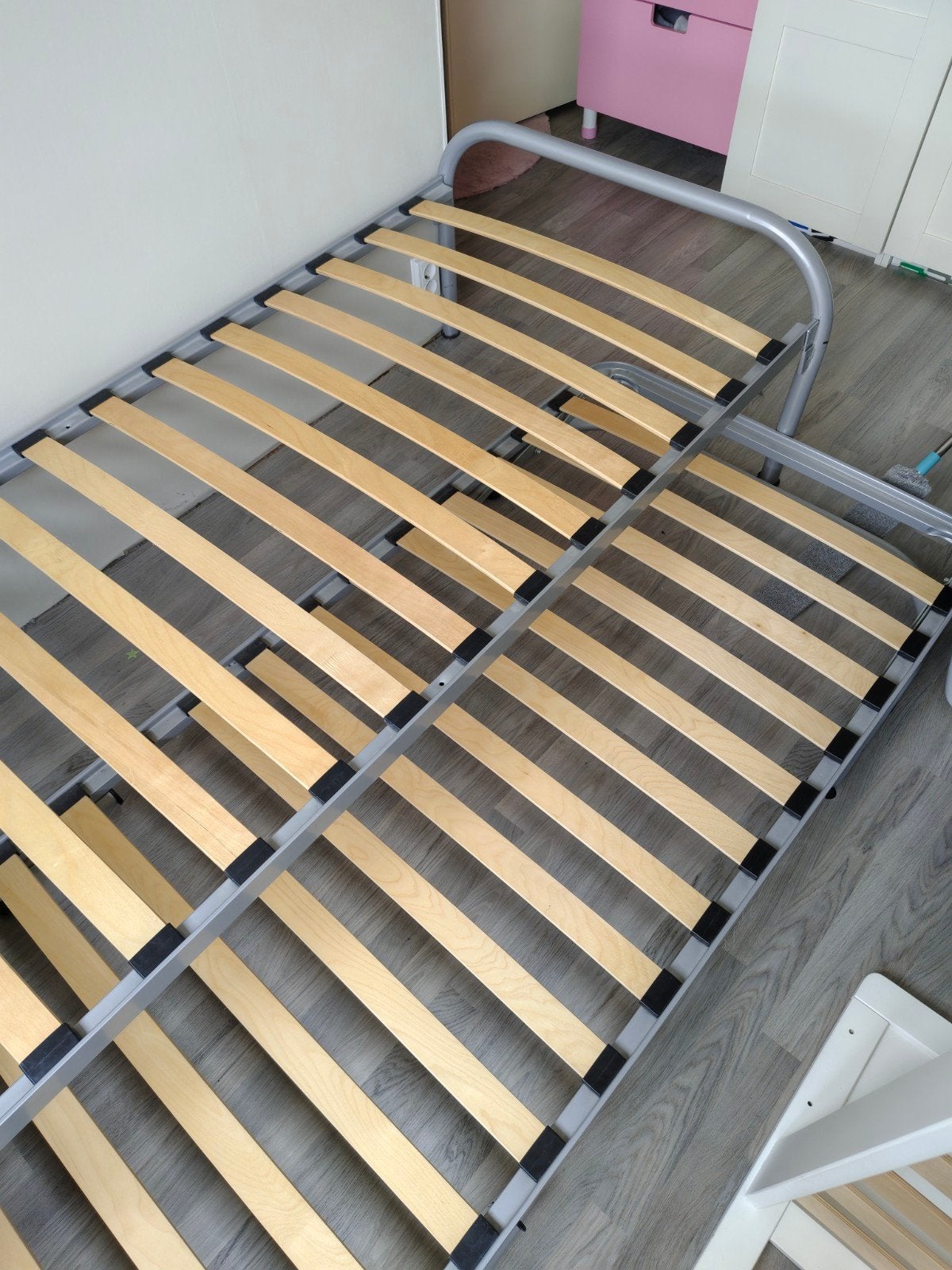 bed met onderschuifbed, Ophalen, Gebruikt, Eenpersoons