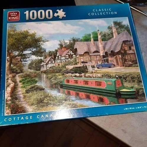 Puzzel 1000, Verzenden, 500 t/m 1500 stukjes, Zo goed als nieuw, Legpuzzel
