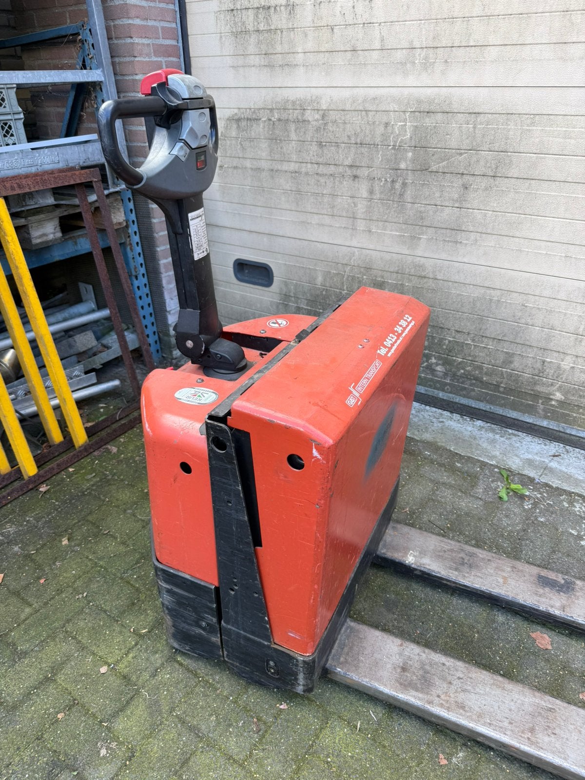 Electrische pompwagen werkt goed maar valt soms in storing, Ophalen, Zo goed als nieuw