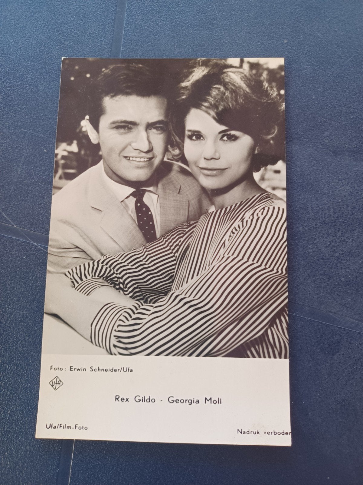 Rex Gildo en Georgia Moll, Ophalen of Verzenden, 1960 tot 1980, Ongelopen, Sterren en Beroemdheden