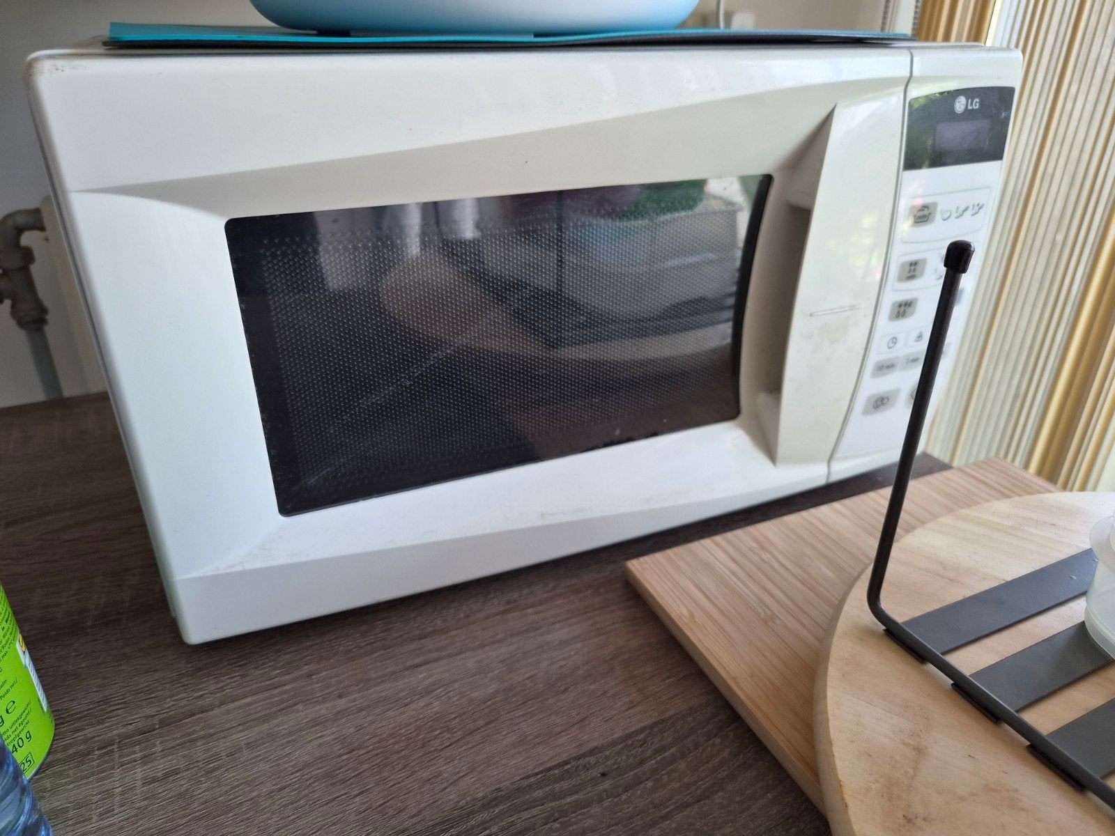 LG Magnetron - Wit, Gebruikt, Witgoed en Apparatuur, Ophalen, Gebruikt, Grill, Magnetron