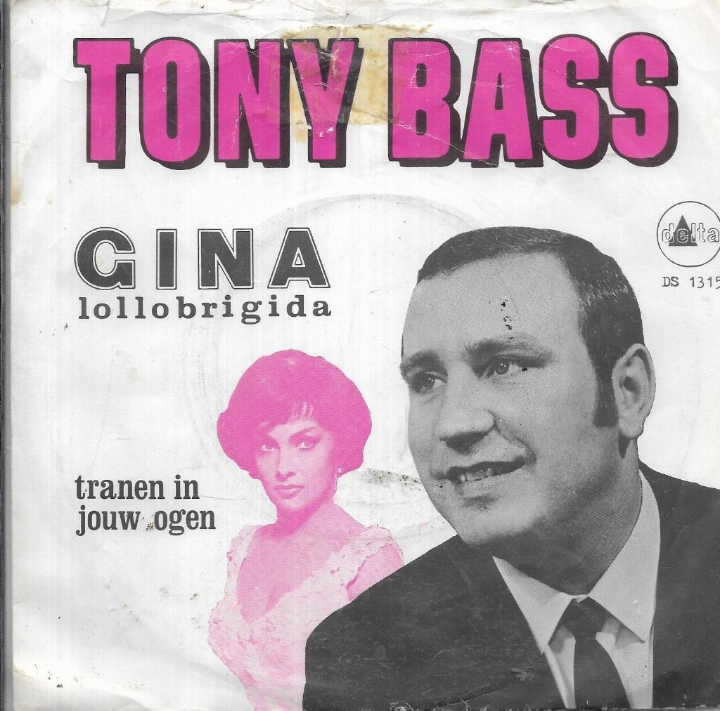 Tony Bass-Gina lollobrigida, Cd's en Dvd's, Gebruikt, 7 inch, Single, 1960 - 1969