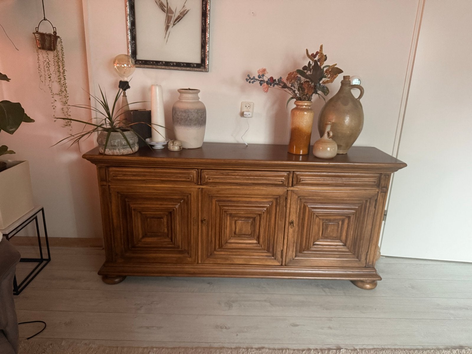 Antiek dressoir van massief eikenhout - Castle Furniture, Ophalen