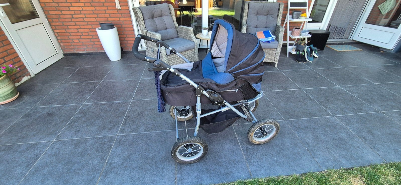 X Adventure Kinderwagen 3 in 1  met luchtbanden, Kinderen en Baby's, Ophalen, Zo goed als nieuw, Overige merken, Luchtbanden