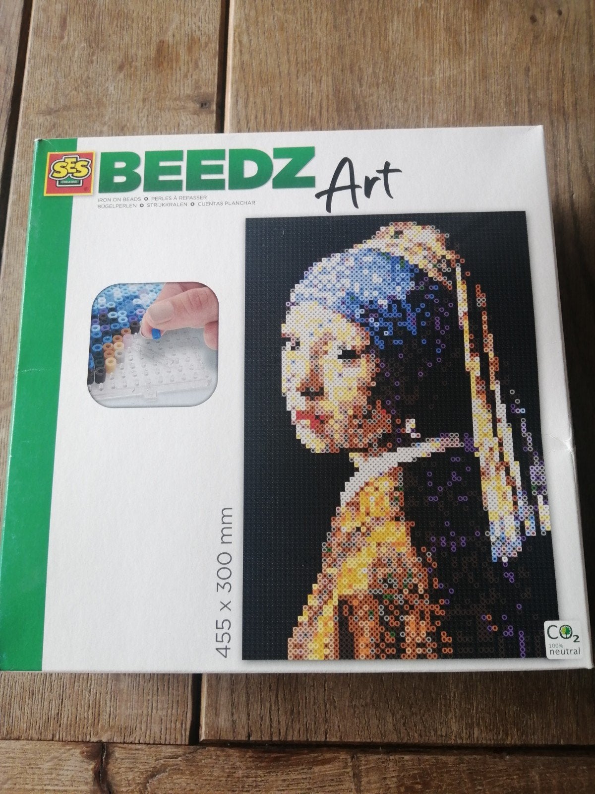 SES Beedz Art Strijkkralen Meisje met de Parel - Nieuw, Hobby en Vrije tijd, Ophalen of Verzenden
