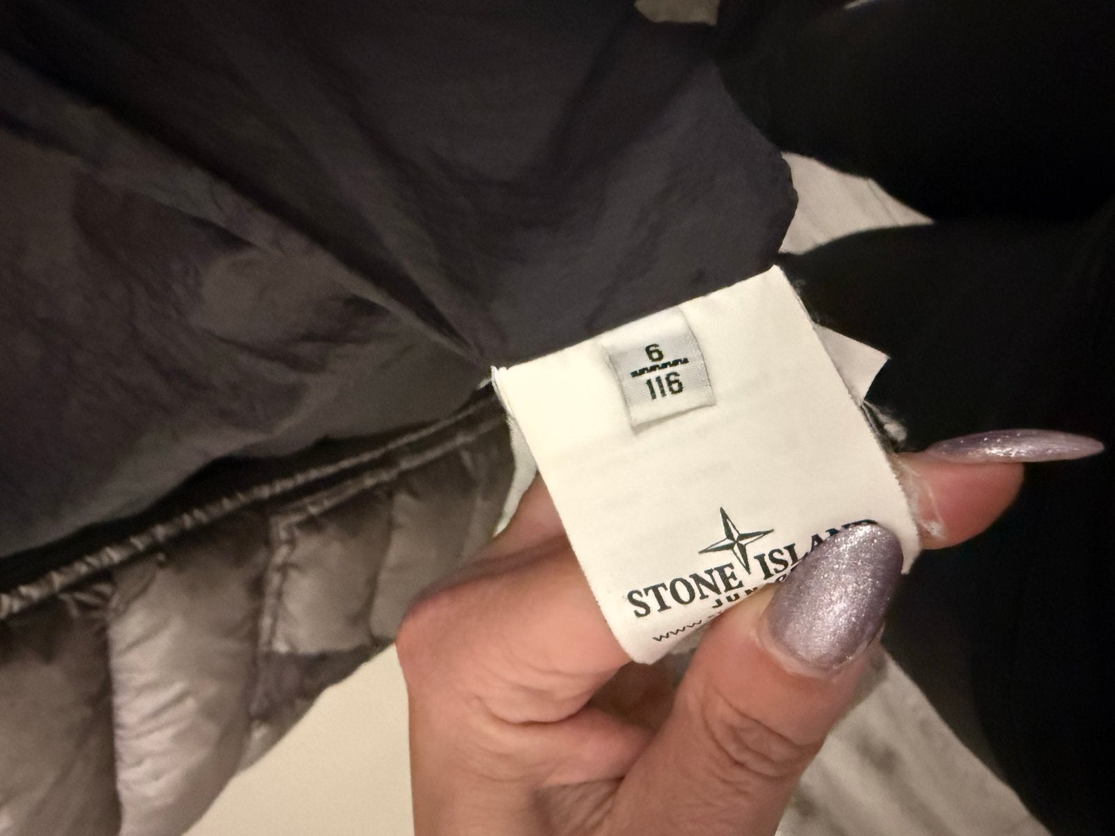 Stone Island Junior Bodywarmer Maat 116 (6 jaar), Ophalen of Verzenden, Zo goed als nieuw, Jongen of Meisje, Jas