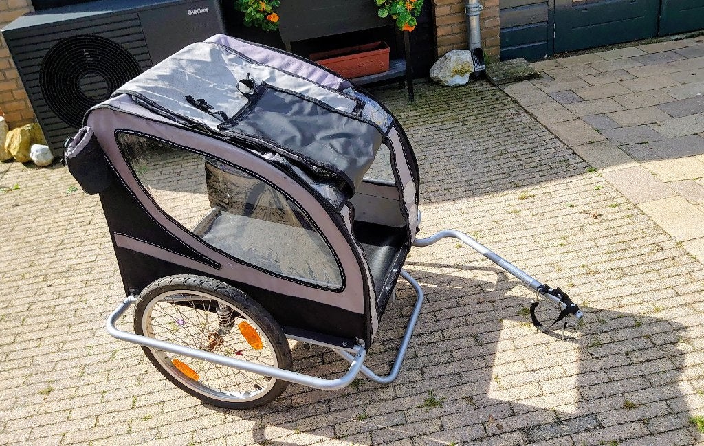 Hondenaanhanger voor de fiets, Ophalen, Zo goed als nieuw