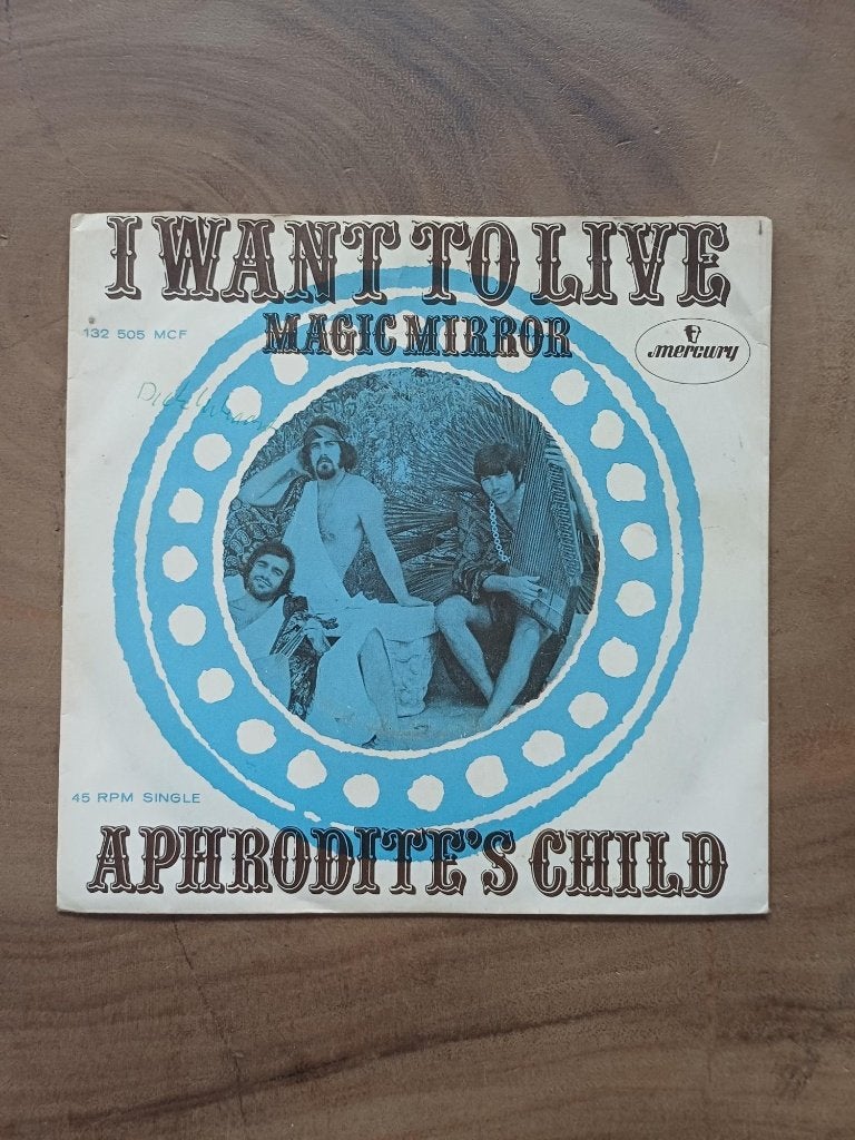 Aphrodite's Child - I Want to Live - single - Vinyl, Ophalen of Verzenden, Gebruikt, Pop