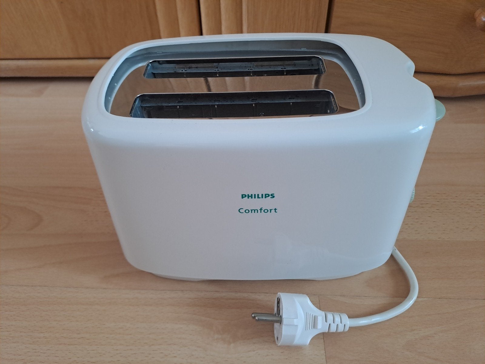Philips Comfort HD 2521 broodrooster zgan wit, 800W, Ophalen of Verzenden, Gebruikt