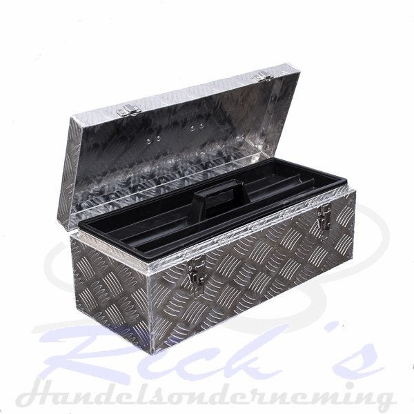 Opbergbox , gereedschapkist 570x245x220mm Aluminium