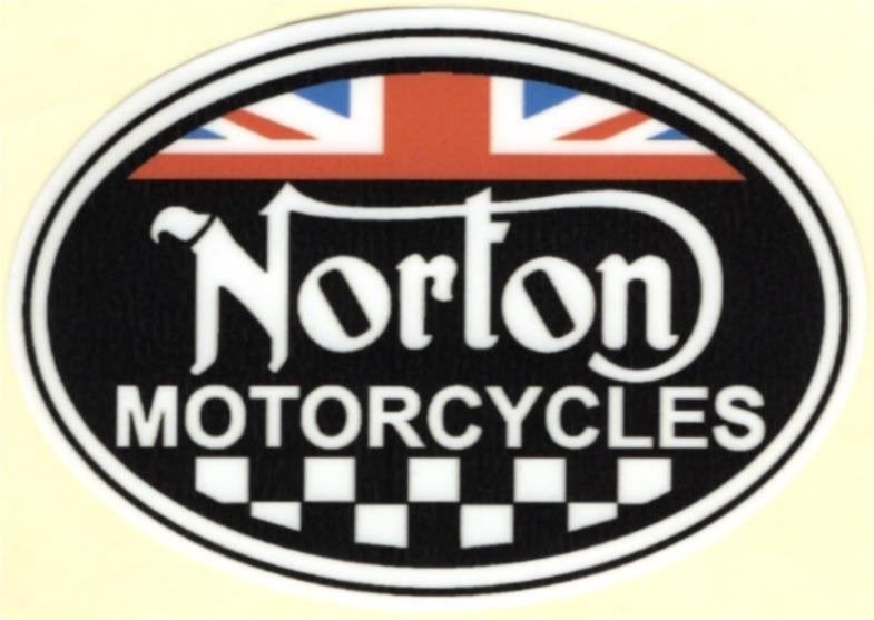 Norton Motorcycles sticker #9, Verzenden