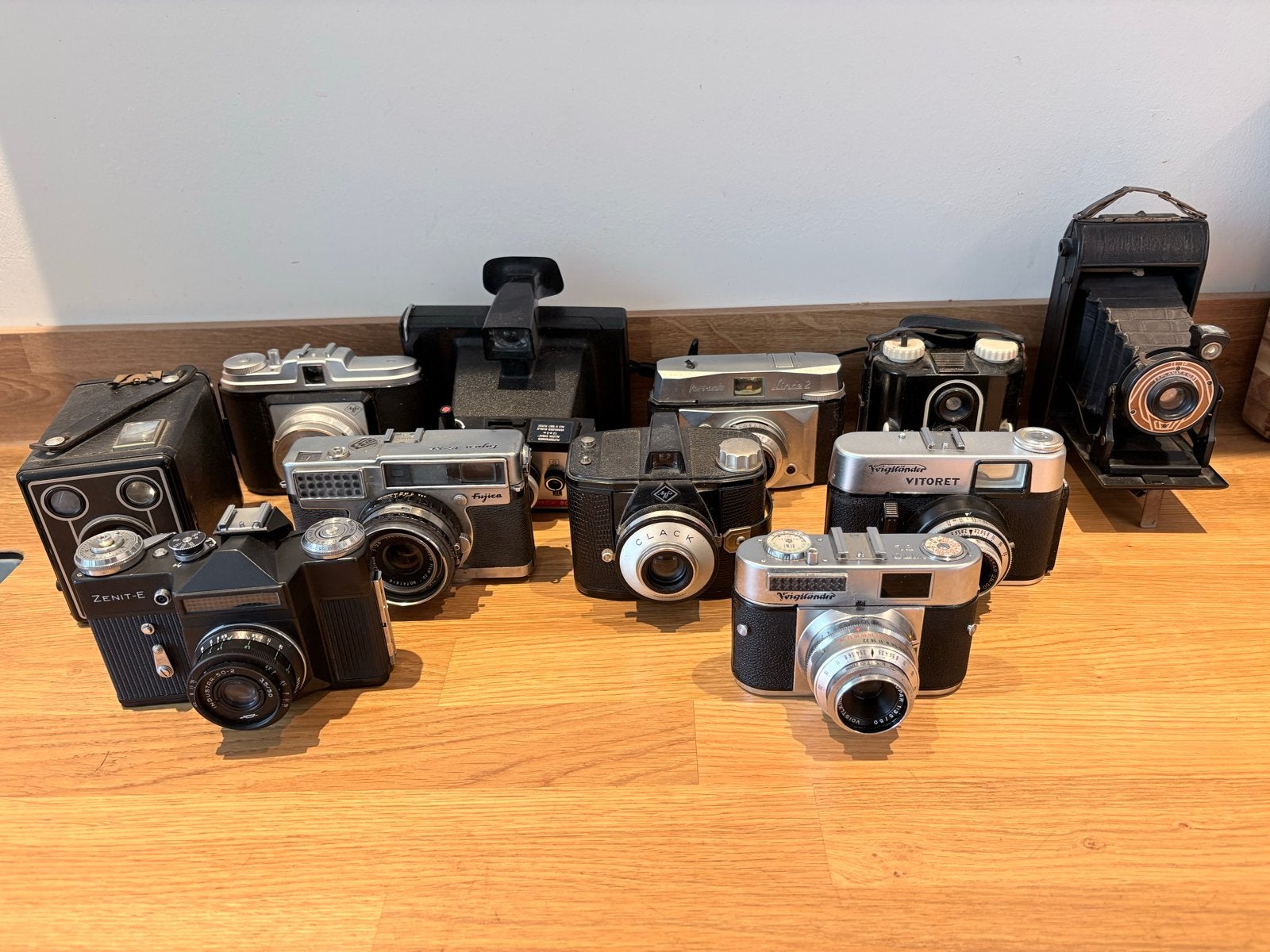 Vintage Camera Collectie - Diverse Merken en Modellen, Audio, Tv en Foto, Fotocamera's Analoog, Ophalen, Gebruikt, Compact, Overige Merken
