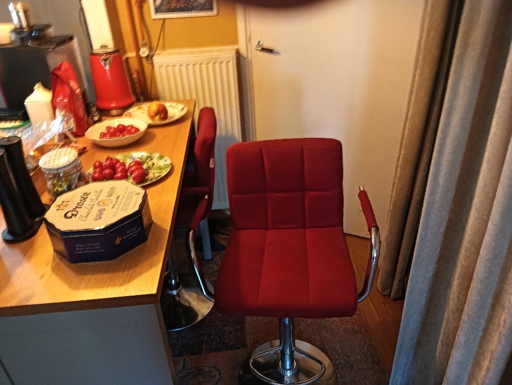 Keukenblok met massief eikenhouten tafelblad, Huis en Inrichting, Keuken | Keukenelementen, Ophalen, Gebruikt, 100 tot 150 cm