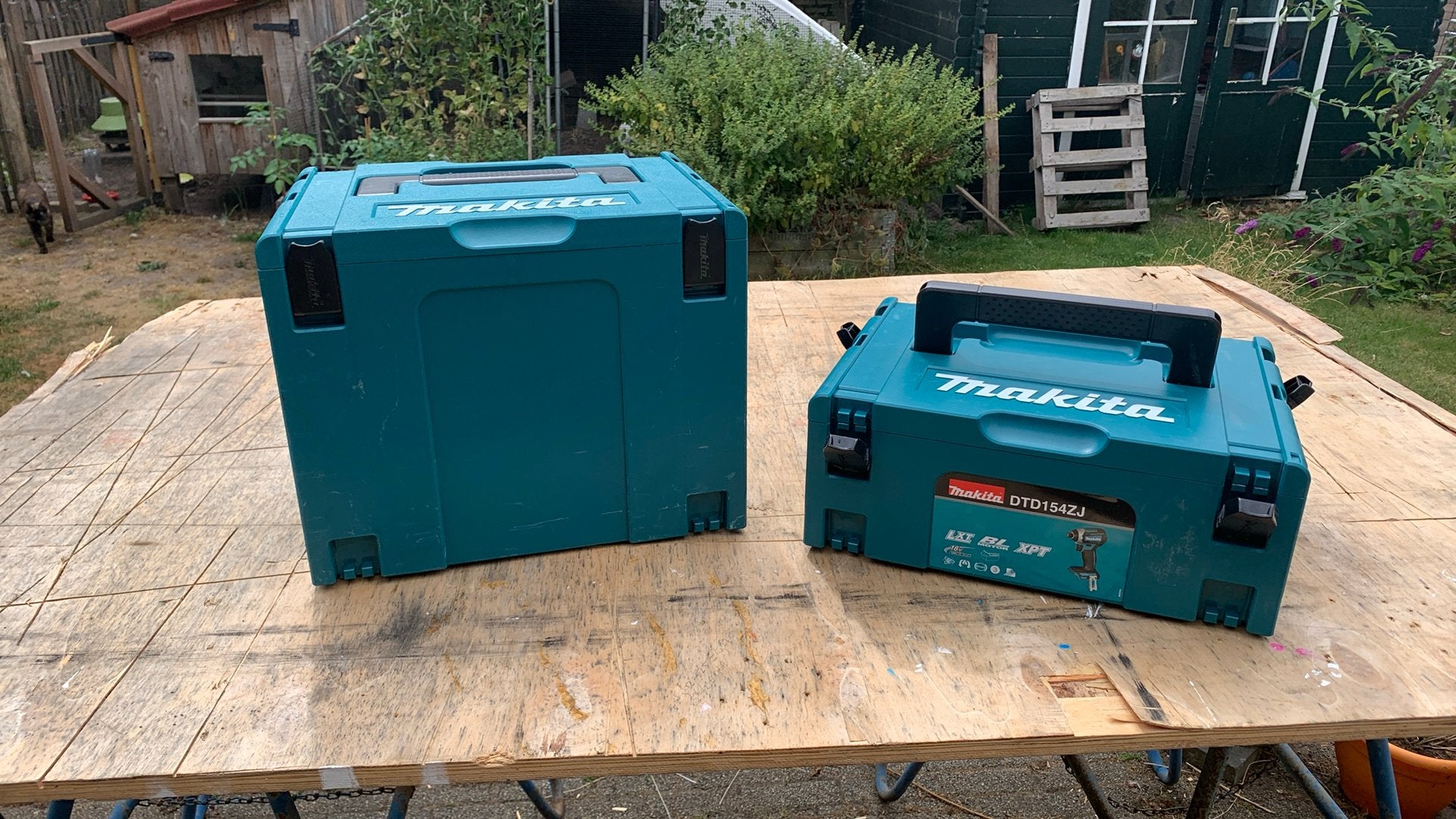 Makita systainers maat 2 en 4 Mbox, Ophalen of Verzenden, Zo goed als nieuw
