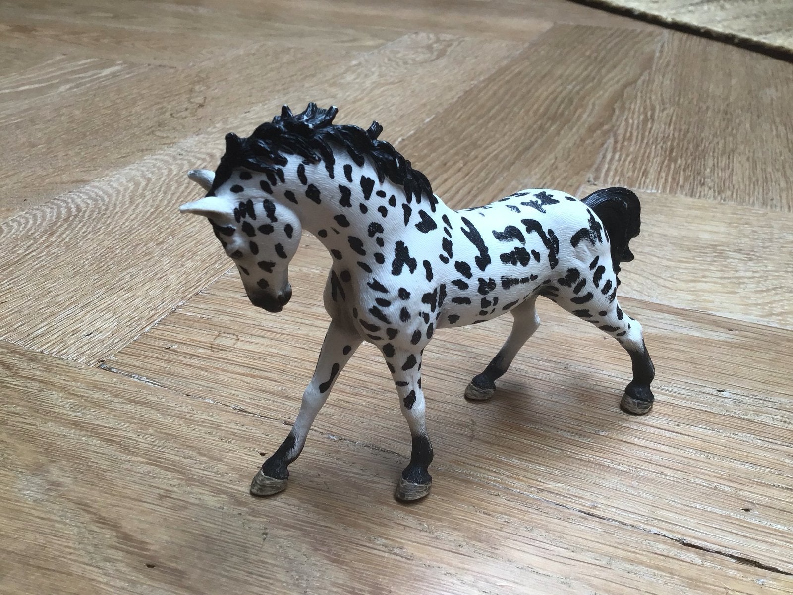 Schleich paard Appaloosa hengst - Zo goed als nieuw, Ophalen of Verzenden, Zo goed als nieuw, Jongen of Meisje