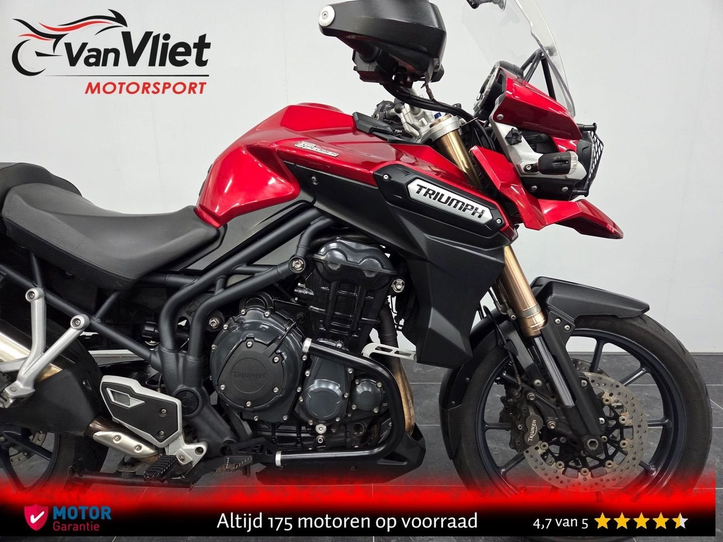 Erg Mooie Triumph Tiger 1200 Explorer bj 2015, 1215 cc, Bedrijf, Overig, Onbekend