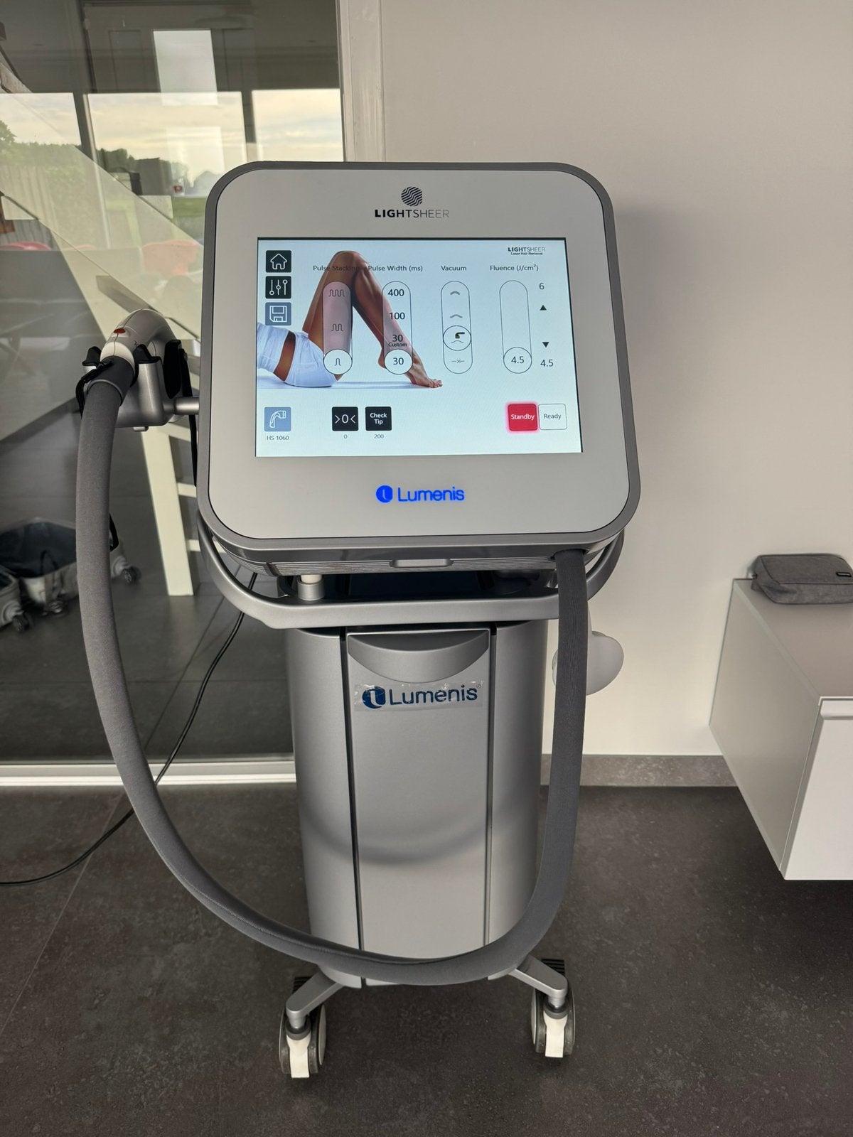Lumenis Lightsheer Desire Quattro ontharen diode laser 2022, Ophalen