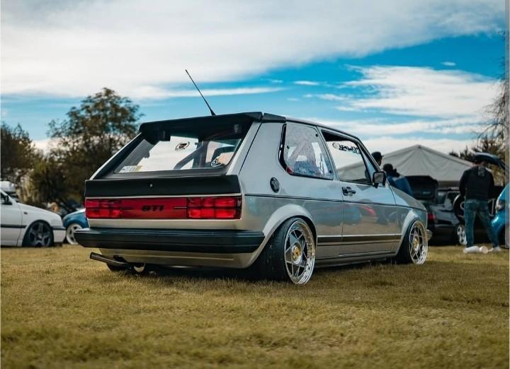 Golf 1  GTI achter onder spoiler., Auto-onderdelen, Ophalen, Gebruikt, Achterklep, Volkswagen