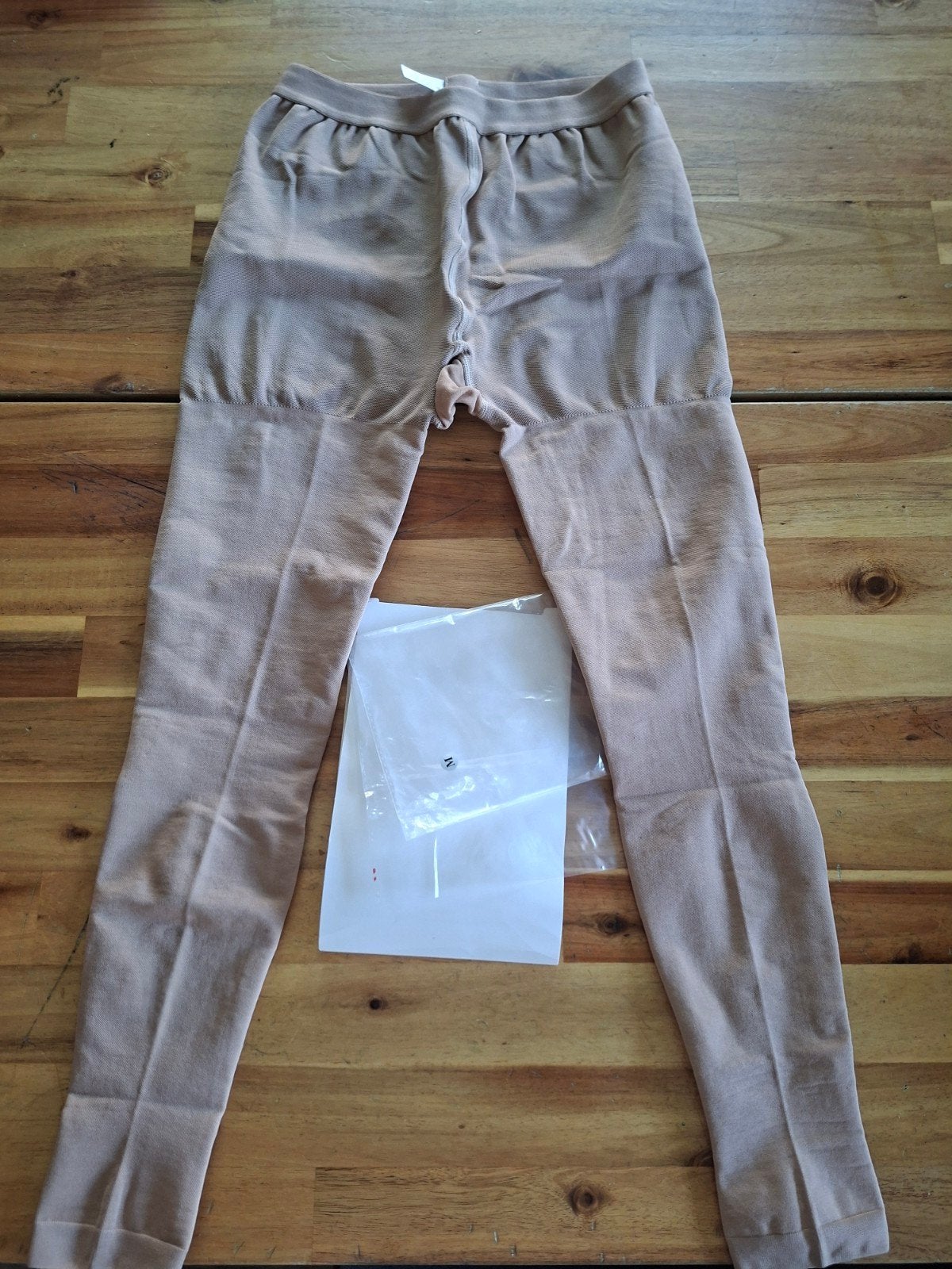 Nieuwe compressie legging Medium, huidskleur., Ophalen of Verzenden, Nieuw, Blauw, W30 - W32 (confectie 38/40)