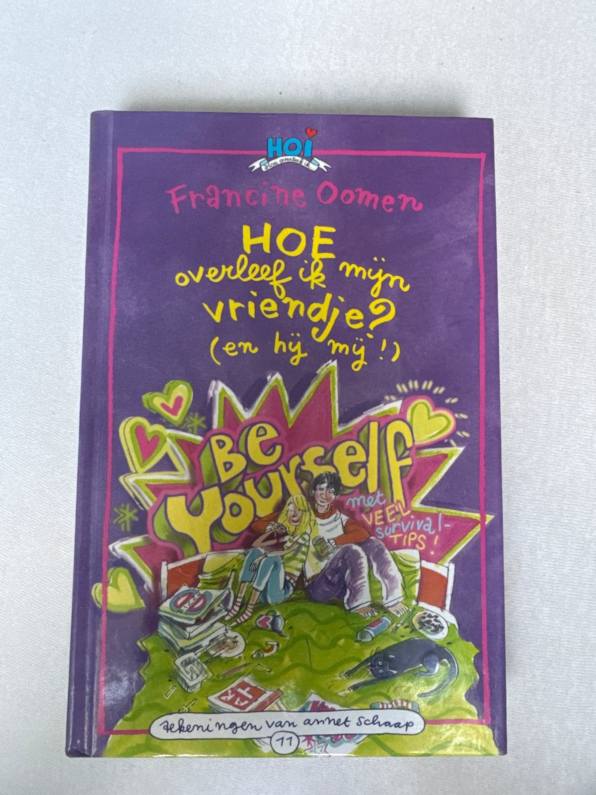 Hoe overleef ik mijn vriendje? (en hij mij!) - Francine Oome, Boeken, Ophalen of Verzenden, Zo goed als nieuw, Fictie