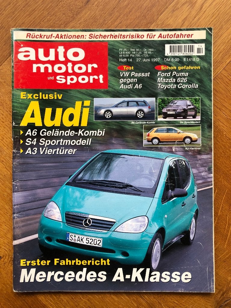 AUTO MOTOR und SPORT Heft 14 27. Juni 1997, Algemeen, Verzenden, Nieuw, AUTO MOTOR und SPORT