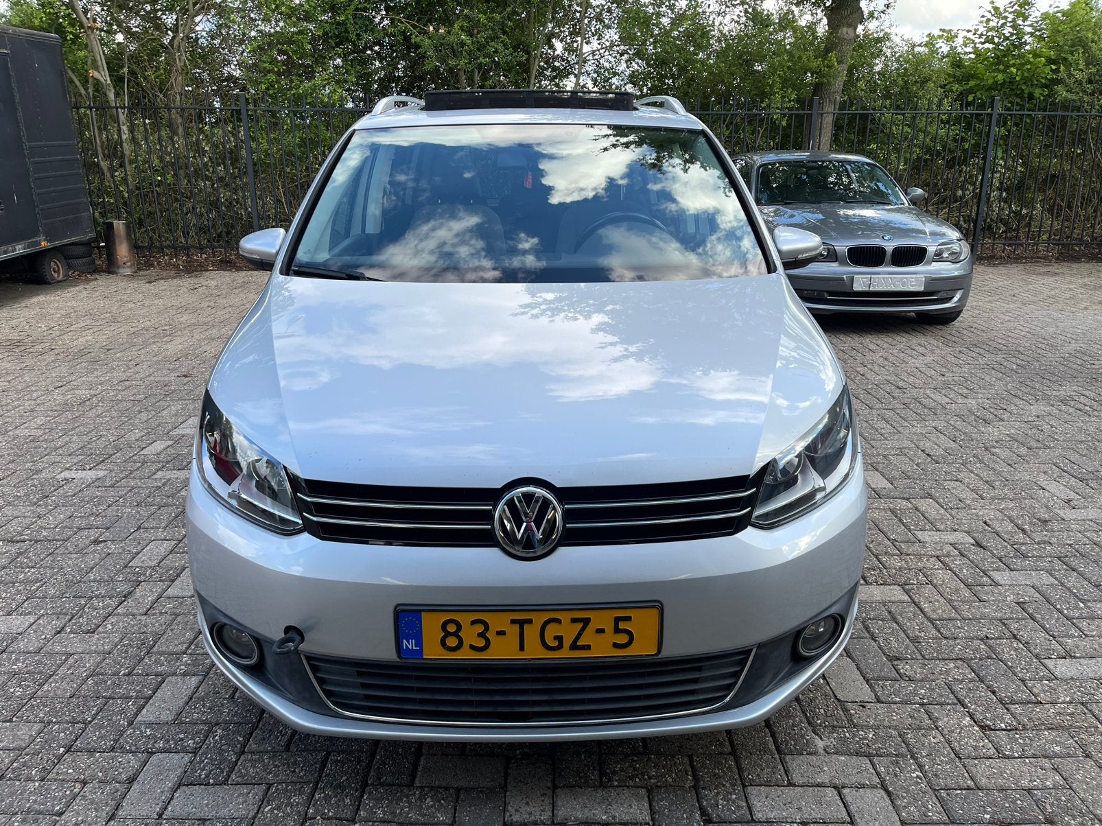Volkswagen Touran 1.4 TSI Ecofuel 110KW BJ 2012 Grijs, Auto's, Voorwielaandrijving, Euro 5, 4 cilinders, CNG (Aardgas)