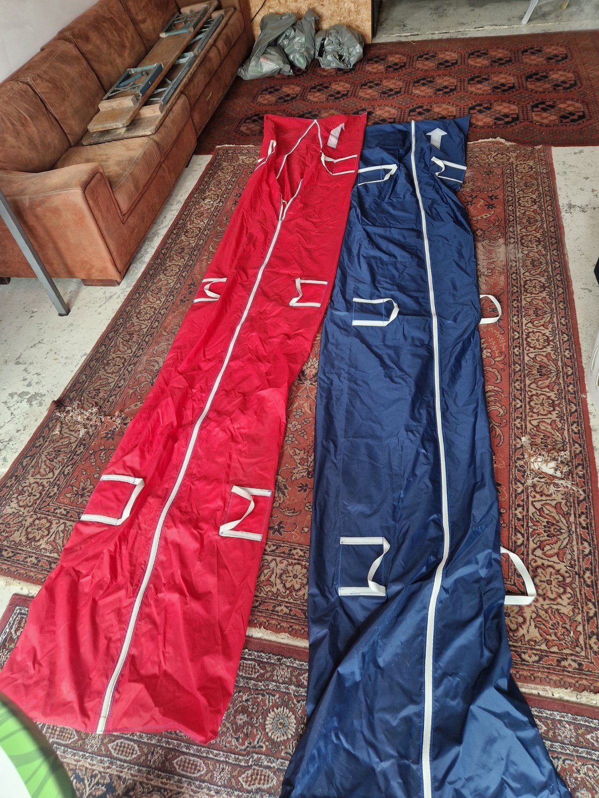 Genua hoes rolhoes zeilzak zipbag longbag, Verzenden, Gebruikt, Toebehoren, Minder dan 15 m²