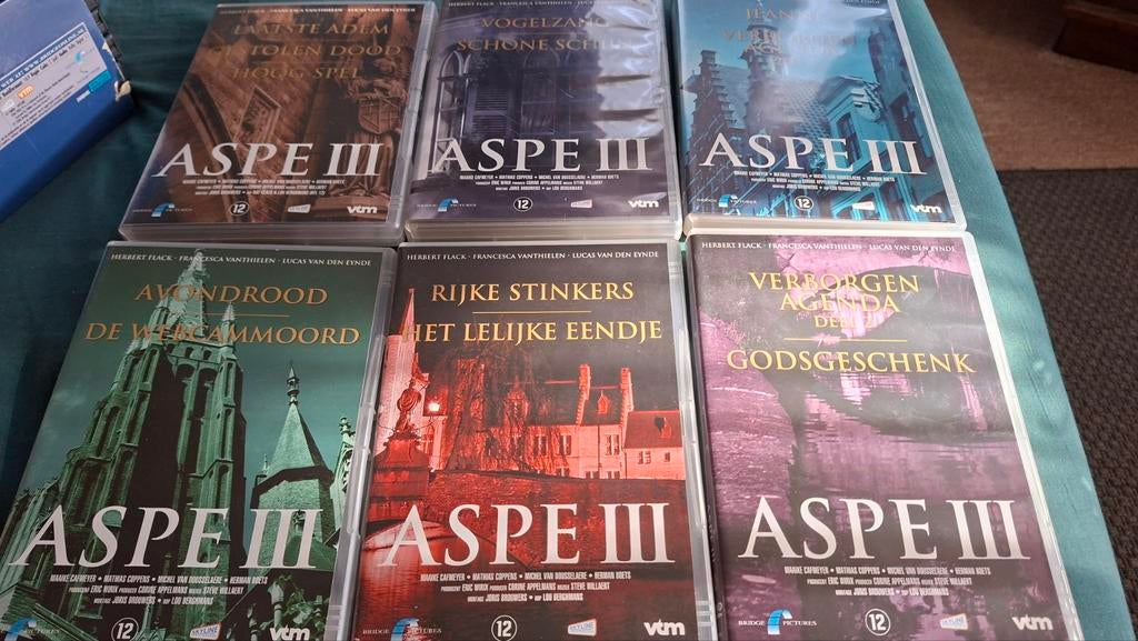 Aspe.seizoen 3 aflevering 1 tot 13., Alle leeftijden, Ophalen of Verzenden, Zo goed als nieuw, Tv fictie