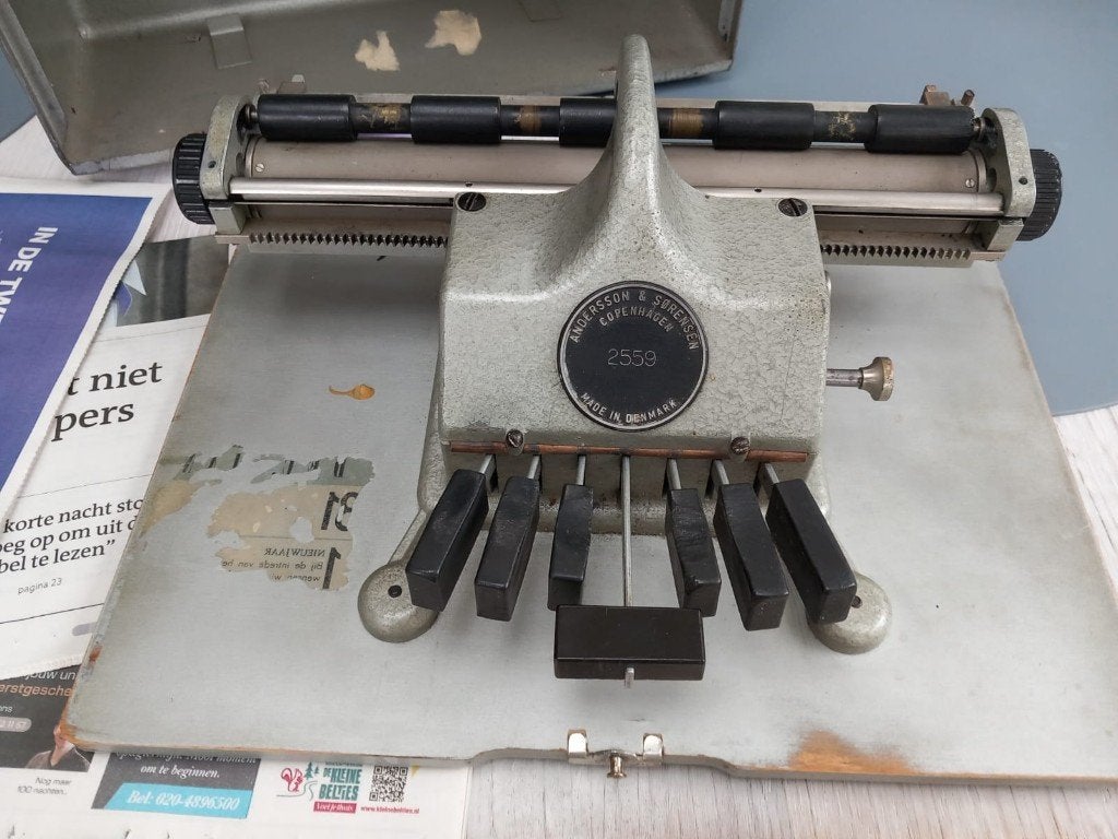 schrijfmachine, Ophalen of Verzenden, Gebruikt