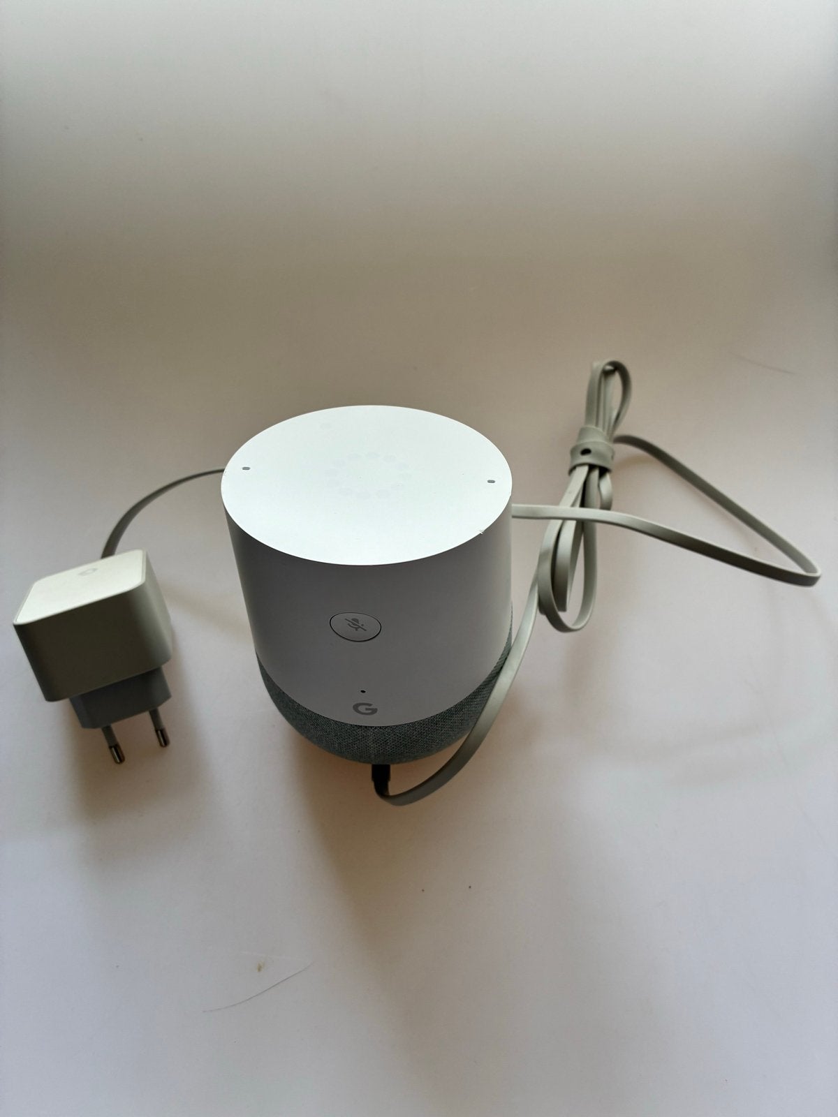Google Home Slimme Speaker - Wit/Grijs, Audio, Tv en Foto, Luidsprekers, Google, WiFi, Ophalen of Verzenden, Zo goed als nieuw