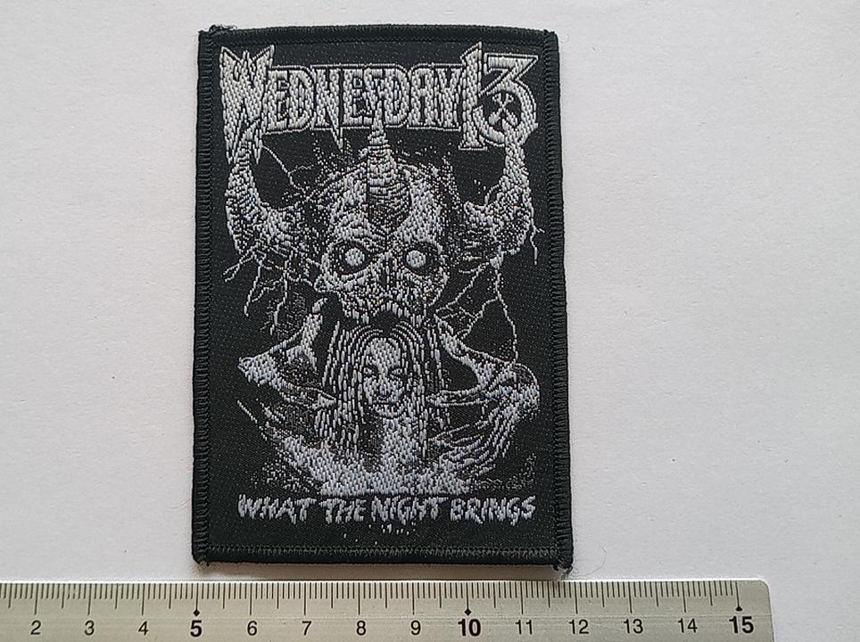 Wednesday 13 mooie what the night brings patch w80, Verzenden, Nieuw, Kleding