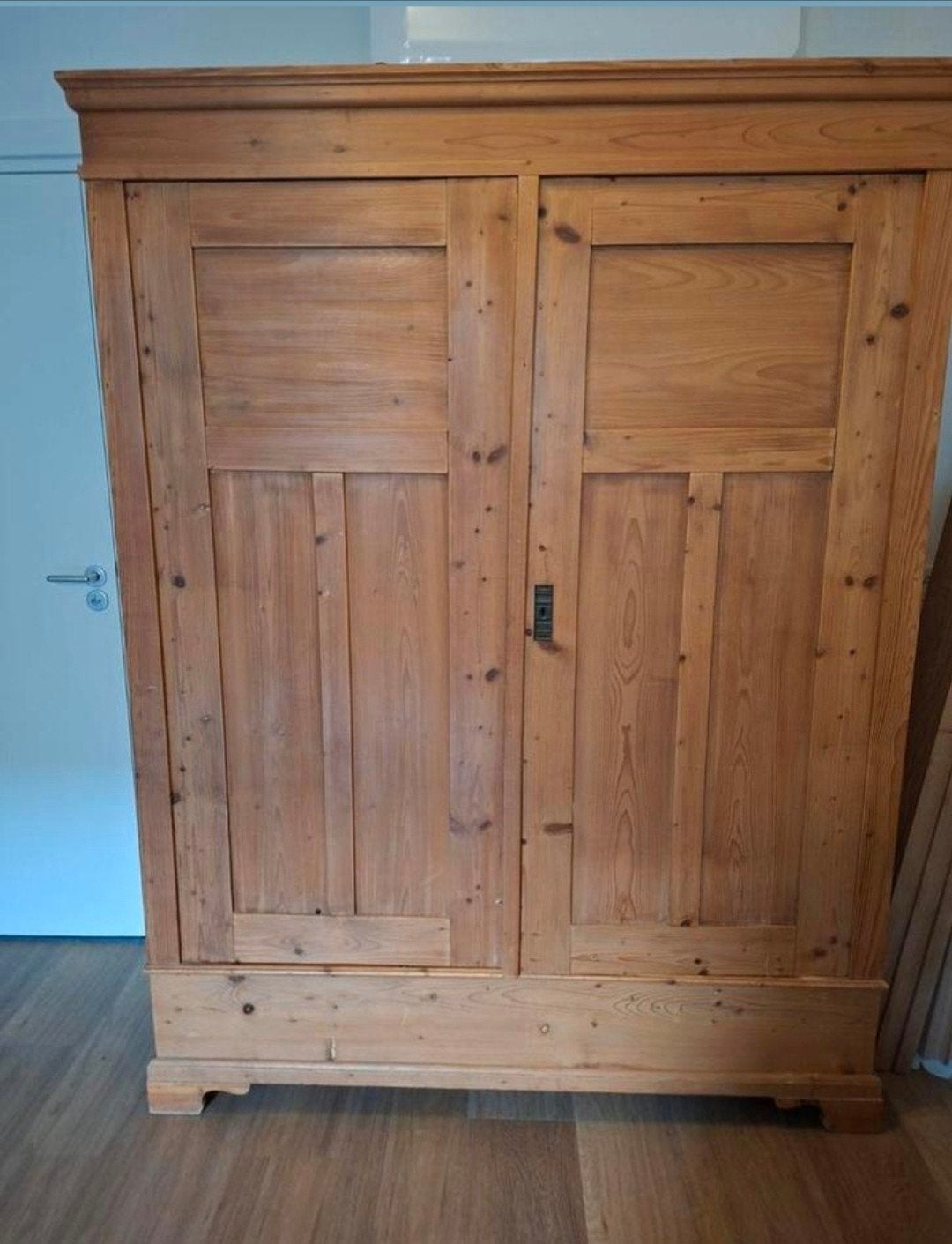 Grenen kast met planken - 200x160x60 cm, Ophalen