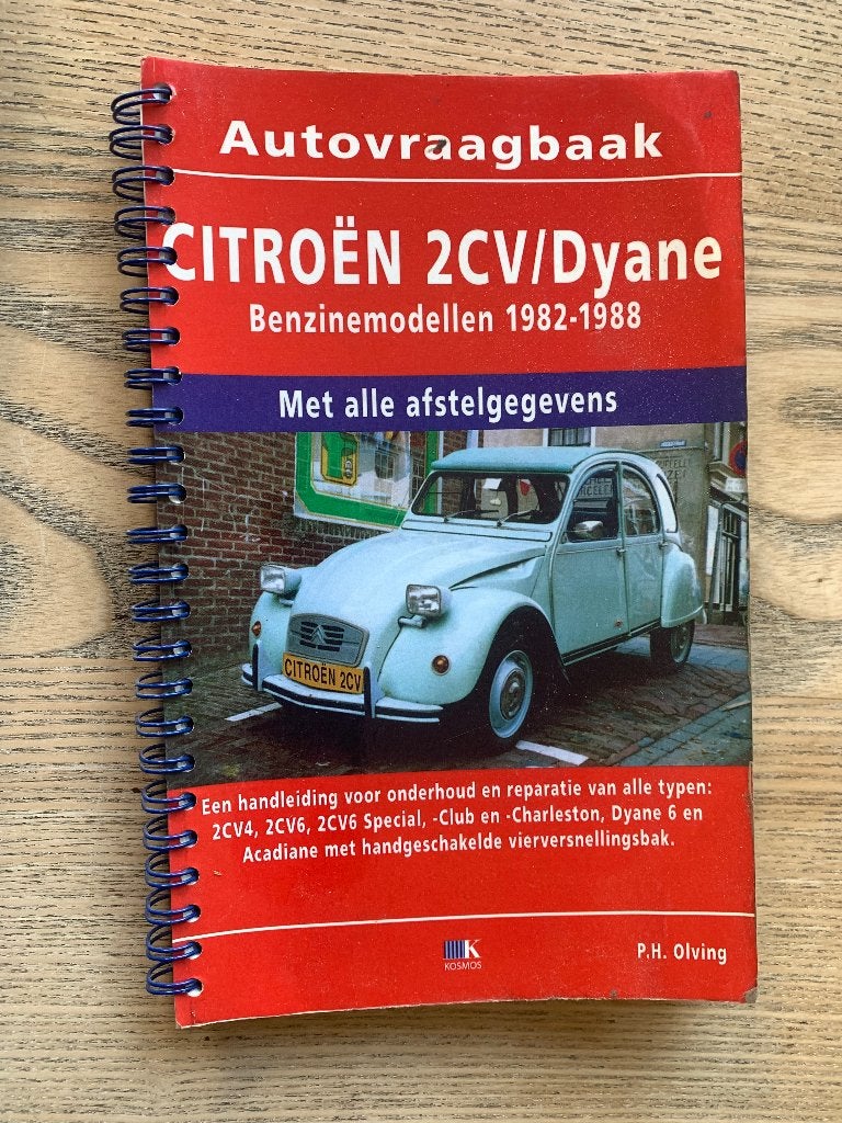 Handleiding 2CV / Burton met compressie tester, Ophalen