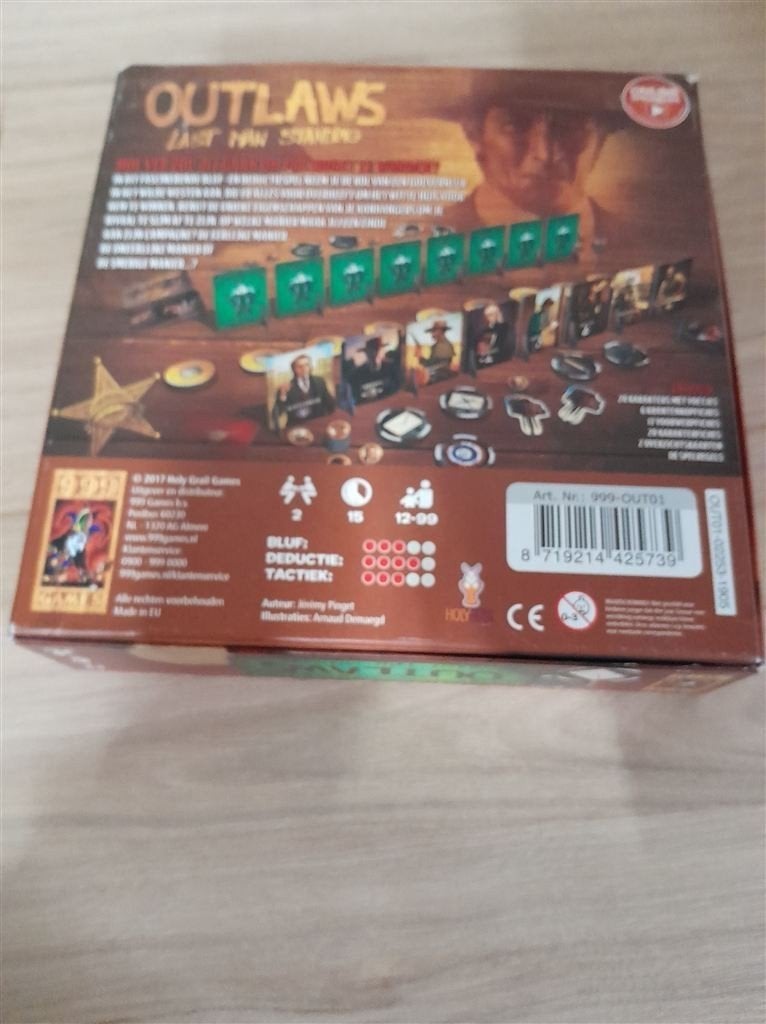 Outlaws - Last man Standing - 999 games - s4001, Verzenden, Zo goed als nieuw