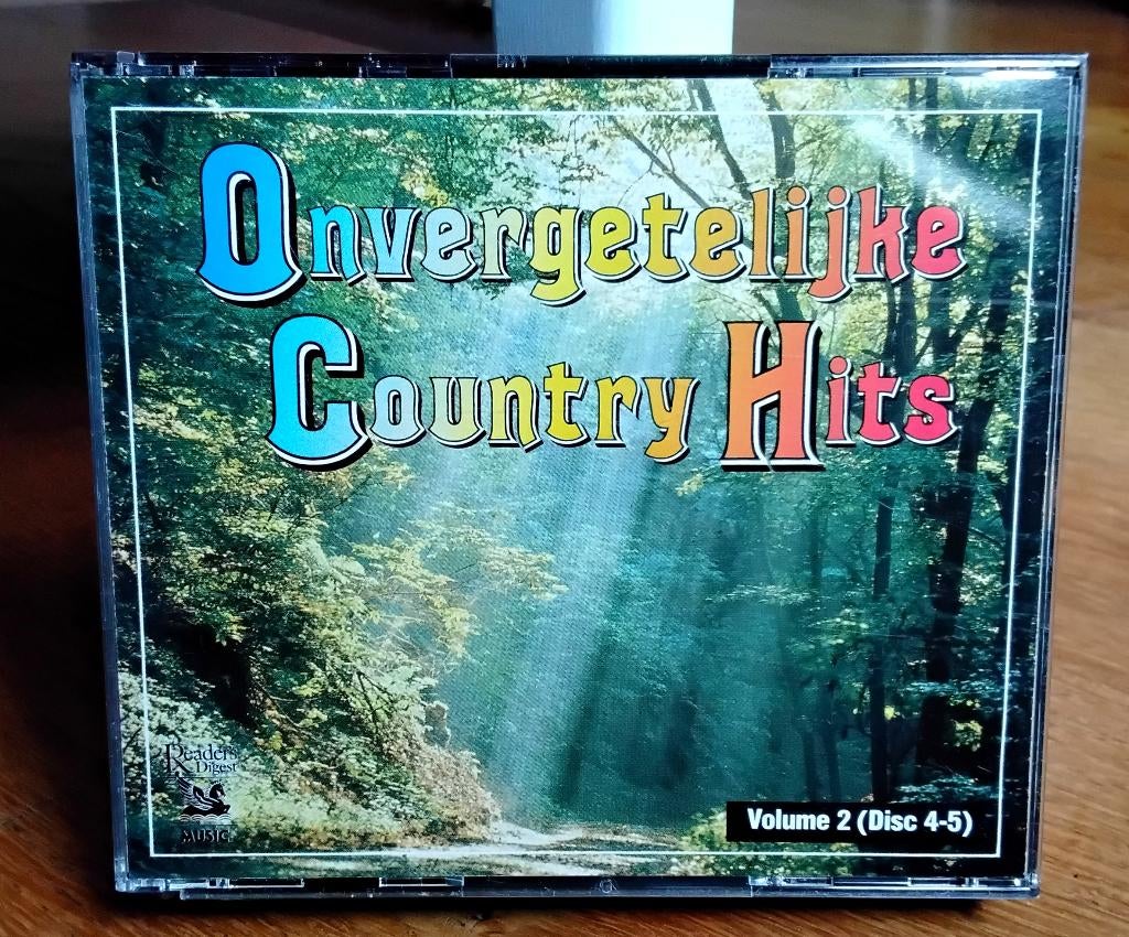 Onvergetelijke country hits - volume 1 + volume 2 (5x cd), Cd's en Dvd's, Cd's | Country en Western, Gebruikt, Ophalen of Verzenden