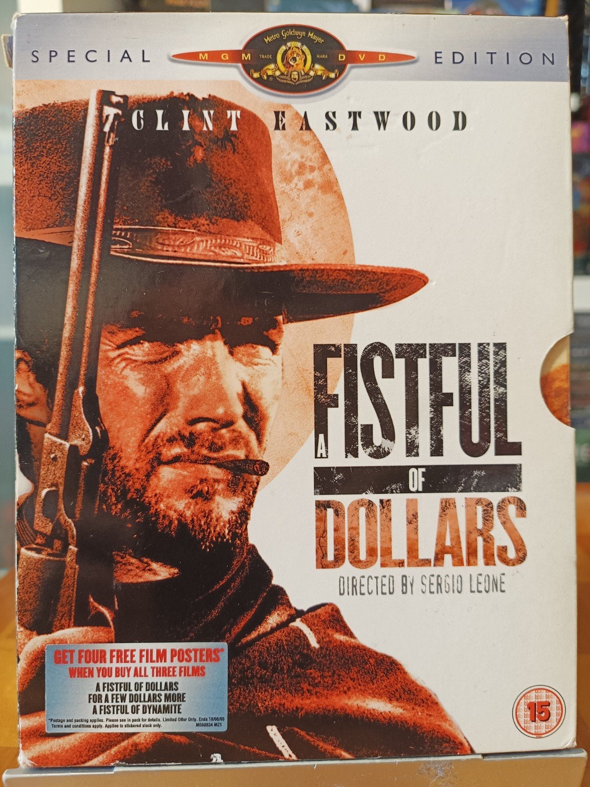 A Fistful of Dollars Special Edition DVD NL (Clint Eastwood), 1960 tot 1980, Engels, Vanaf 16 jaar, Engels