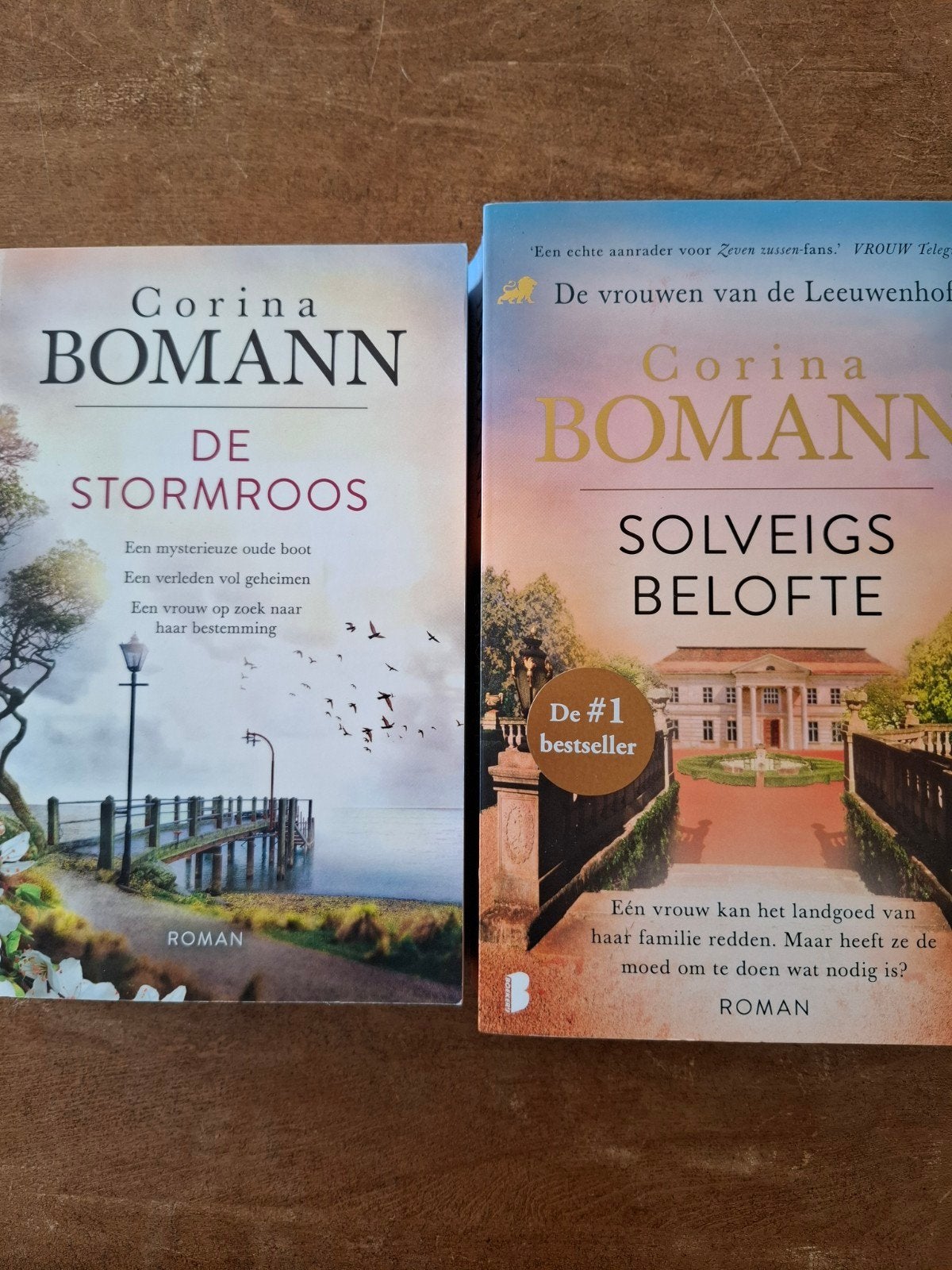 Corina Bomann - De Stormroos & Solveigs Belofte (2 boeken), Boeken, Ophalen of Verzenden