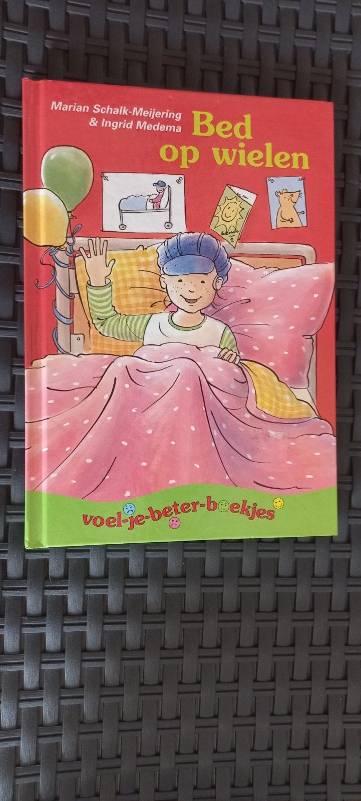 Bed op wielen - Voel-je-beter-boekjes, Boeken, Ophalen, Zo goed als nieuw, Marian Schalk-Meijering & Ingrid Medema, Fictie algemeen