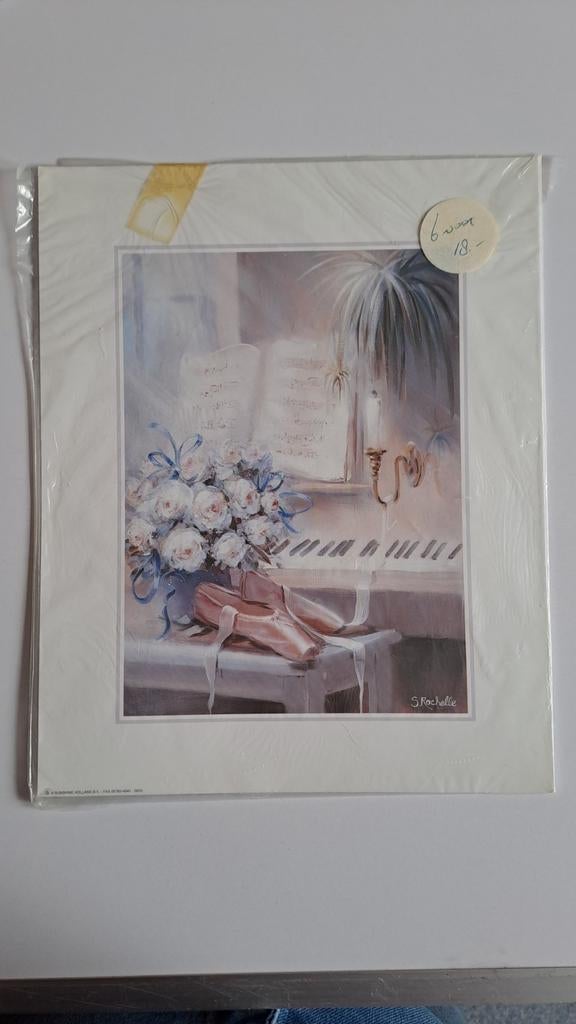 3D knipvellen ballet 6x met passe partout, Ophalen of Verzenden, Nieuw
