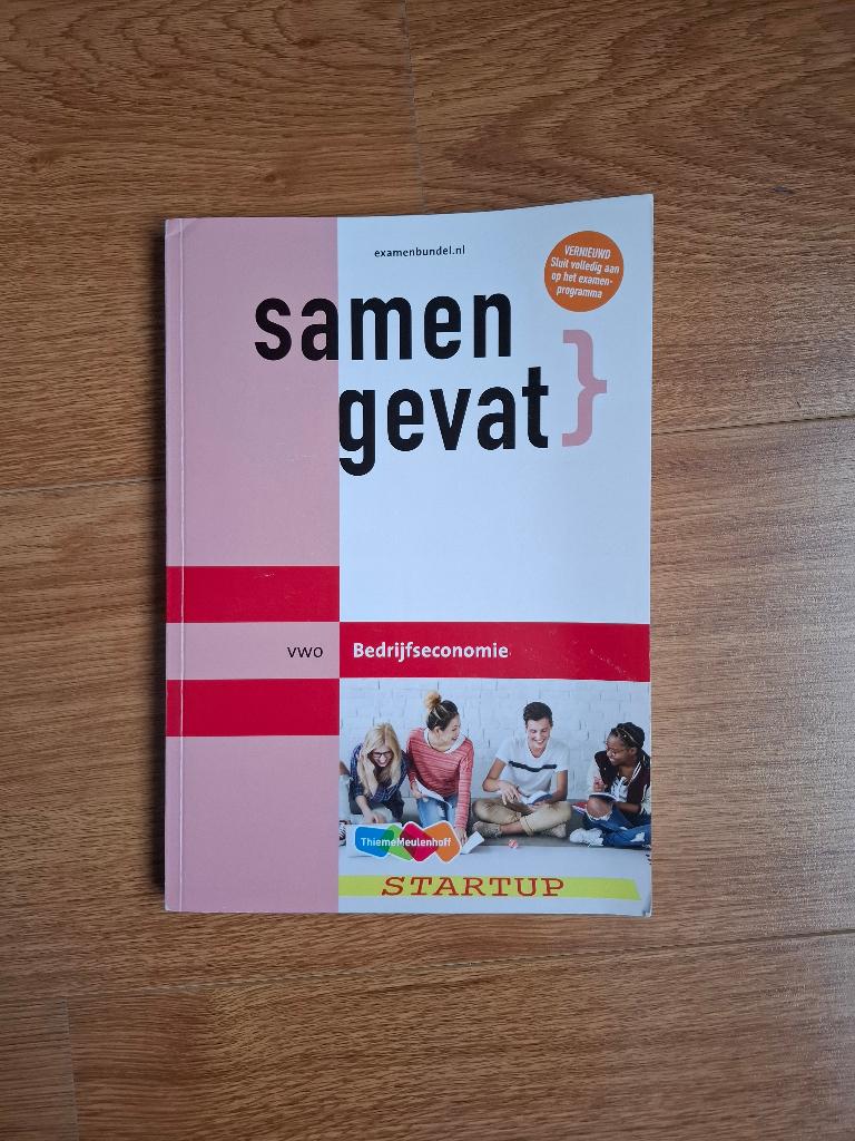 Samengevat bedrijfseconomie vwo, Boeken, Ophalen, VWO, ThiemeMeulenhoff, Zo goed als nieuw