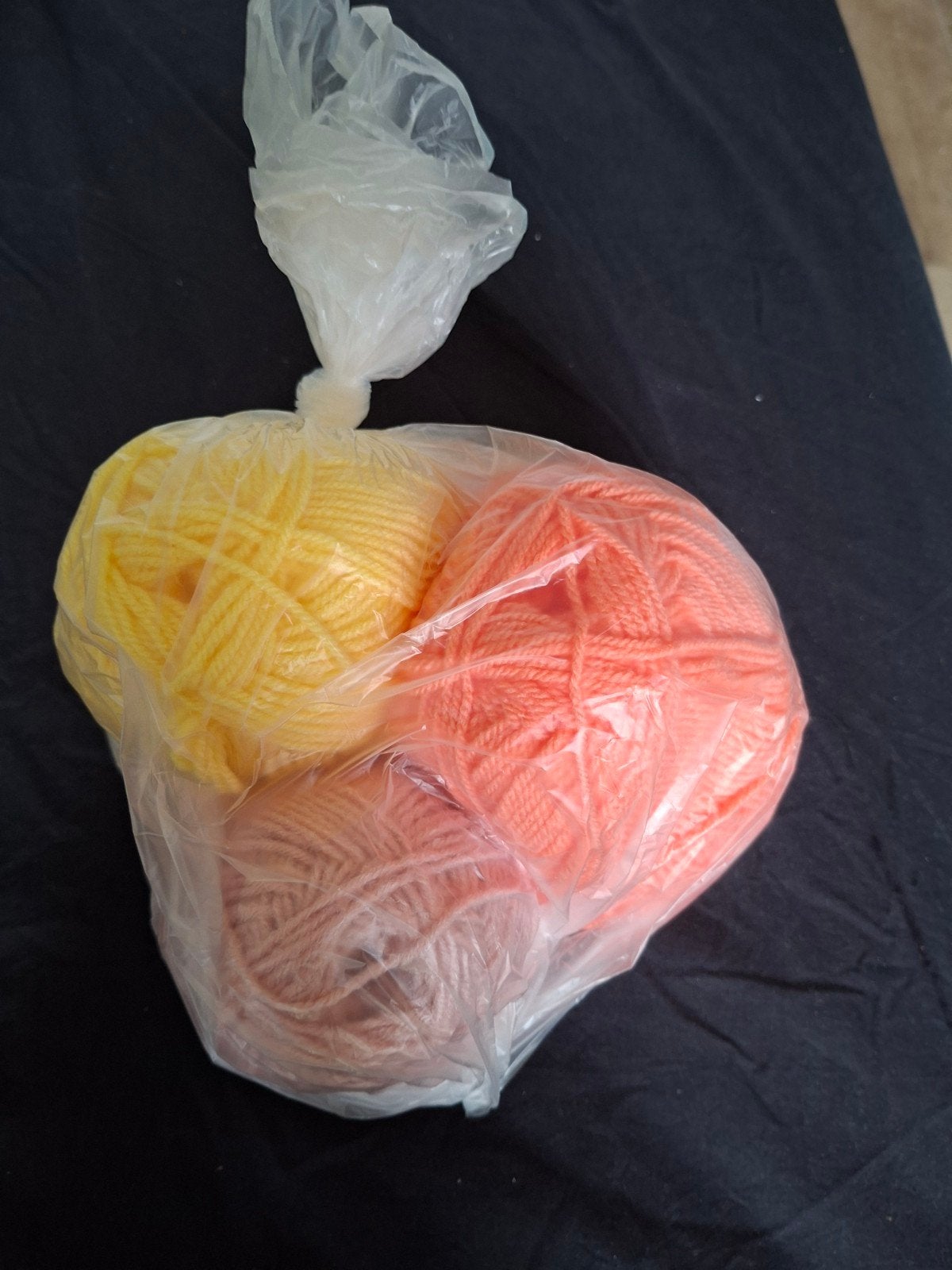 Garen voor breien of haken - Geel, Oranje, Roze, Hobby en Vrije tijd, Breien en Haken, Ophalen of Verzenden, Nieuw, Breien of Haken
