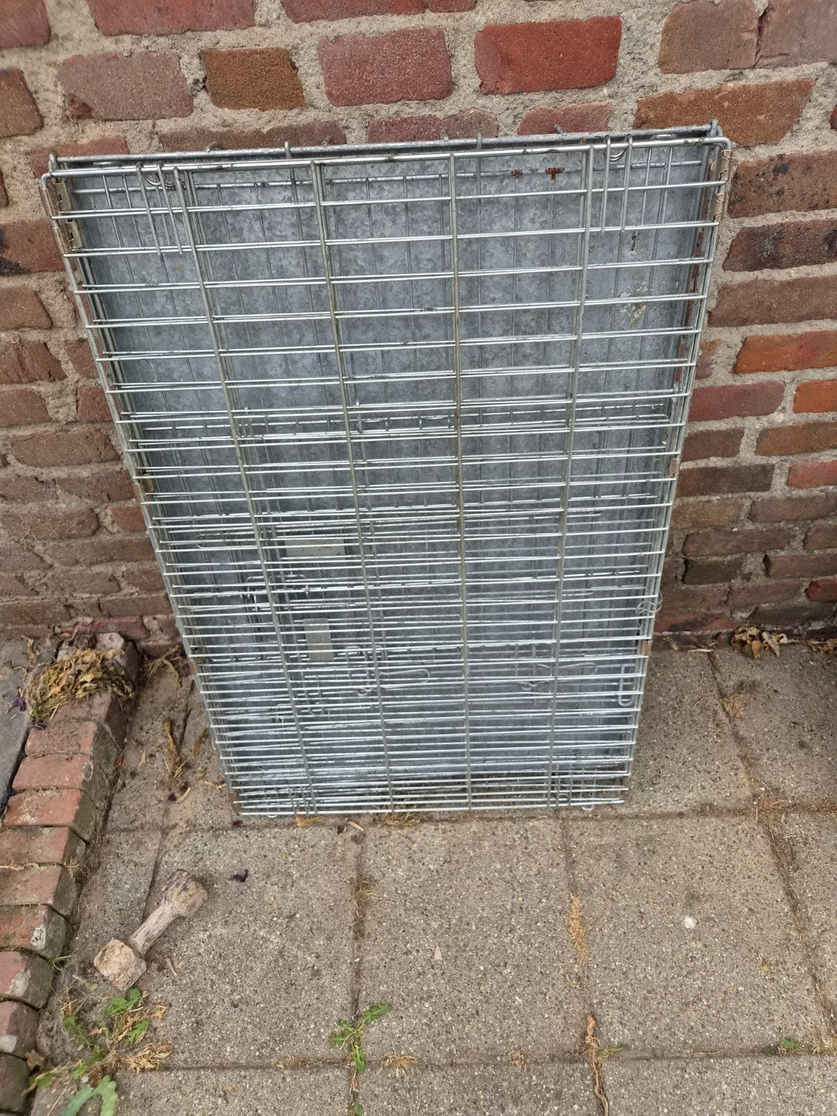 metalen honden bench, Ophalen, Gebruikt, 75 tot 110 cm, 65 tot 100 cm