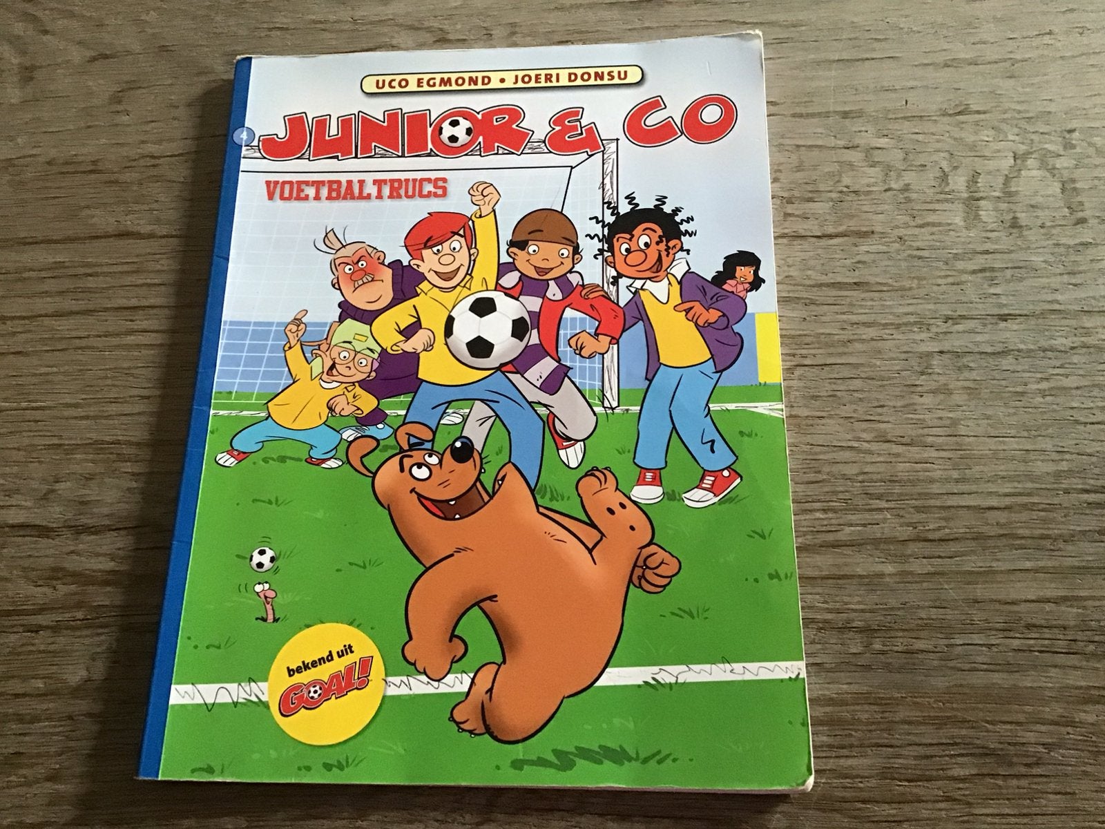 Joeri Donsu - Voetbaltrucs, Eén stripboek, Ophalen of Verzenden, Gelezen, Joeri Donsu