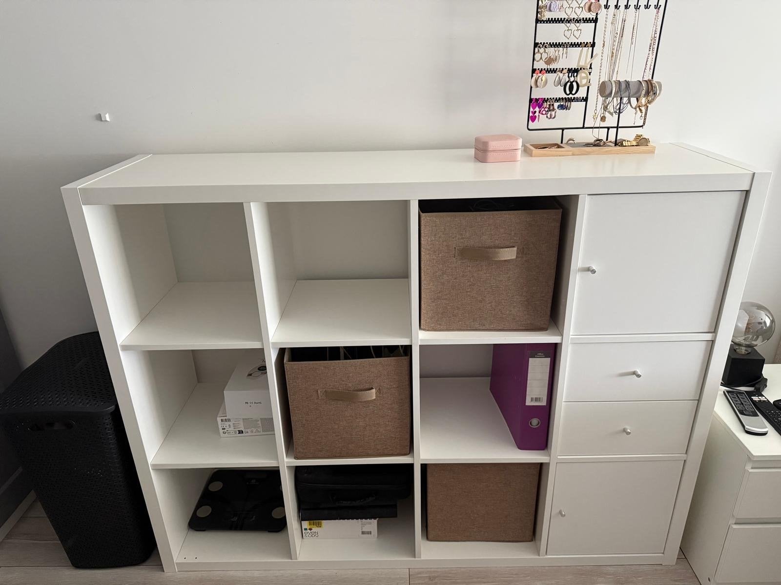IKEA KALLAX 12-vaks vakkenkast wit – zo goed als nieuw!, Ophalen, Zo goed als nieuw