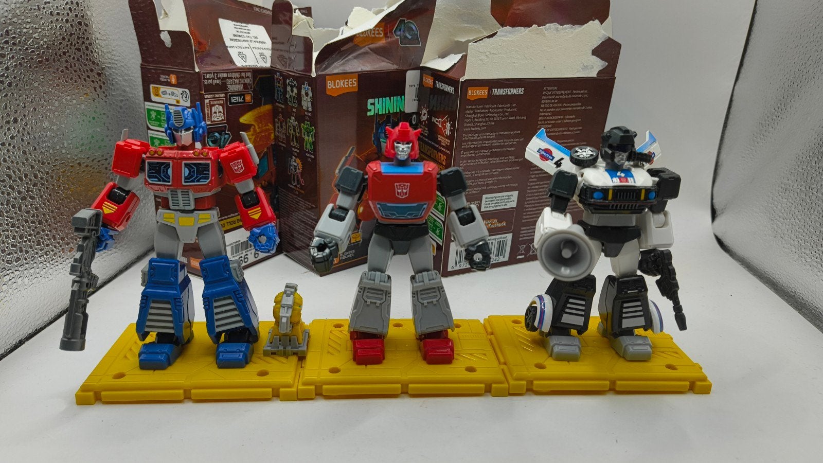 Transformers Blokees - Optimus Prime, Cliffjumper, Jazz, Ophalen of Verzenden