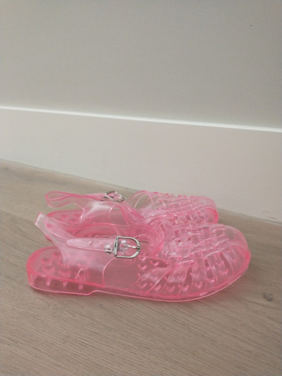 Roze plastic waterschoenen maat 34, Meisje, Schoenen, Ophalen of Verzenden, Zo goed als nieuw