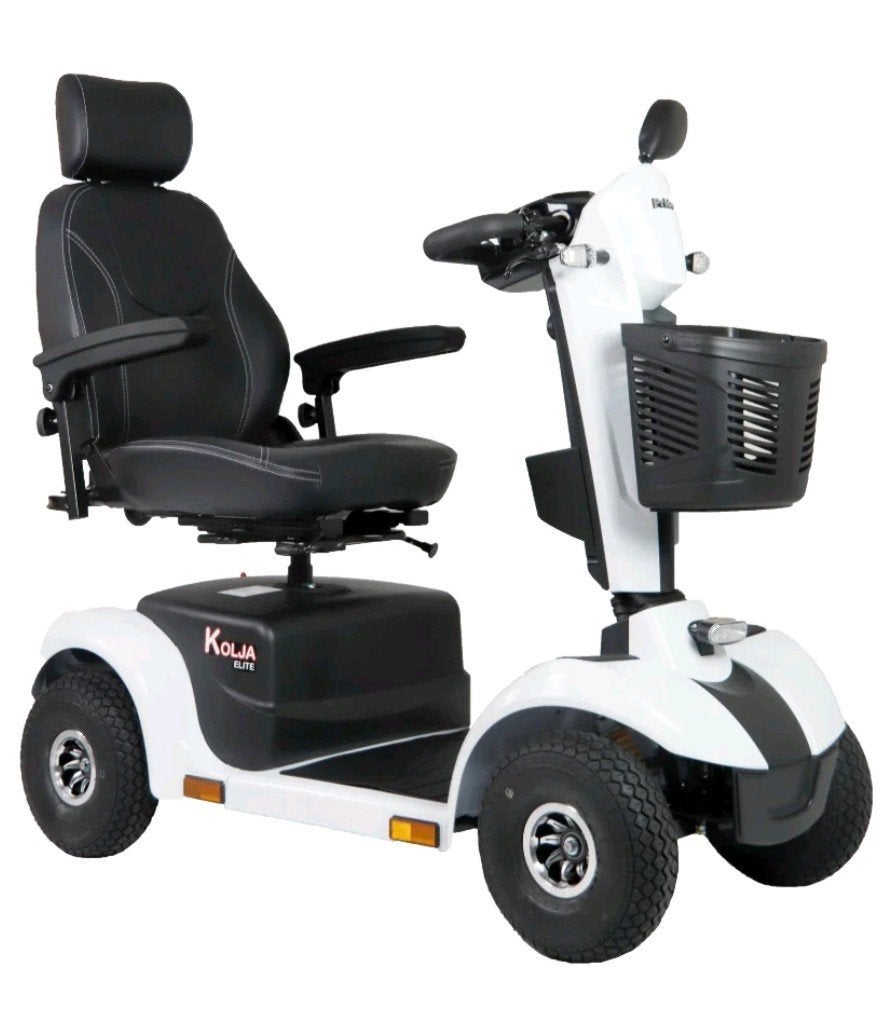 Kolja Elite Pride scootmobiel wit., Diversen, Brommobielen en Scootmobielen, Zo goed als nieuw, 16 t/m 25 km, 11 t/m 15 km/u, Ophalen of Verzenden